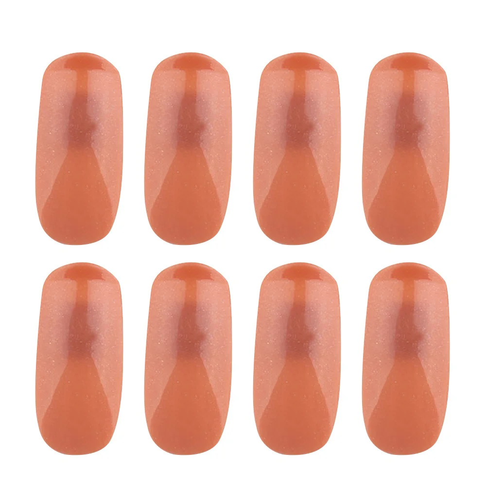 

200 Pcs False Nail Replacement Bendable Training Sticker Practice Tip Stickers