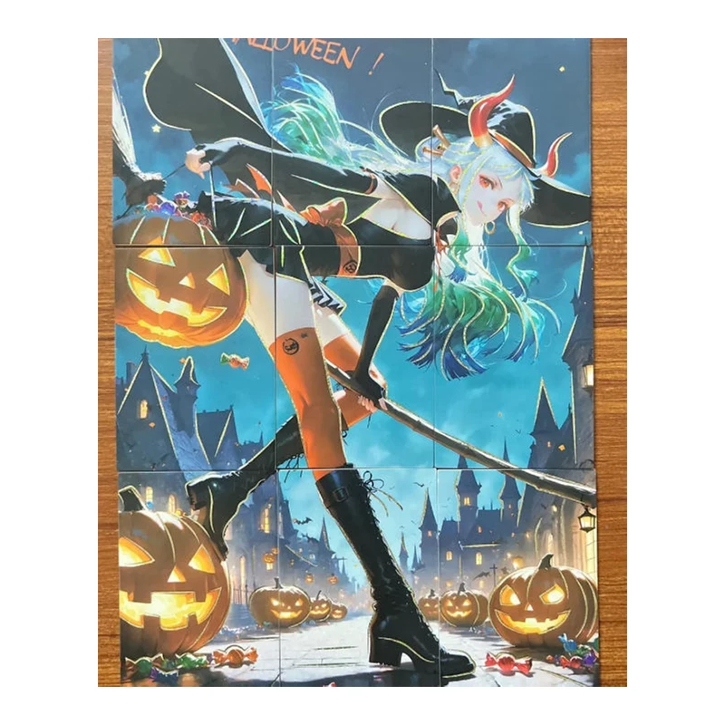 Japanese Anime ONE PIECE BR DR Puzzles Yamato Boa Hancock Perona Christmas and Birthday Gifts Children's Toys Collectible Cards - view 4