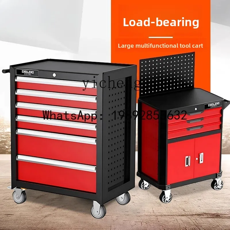 AB  auto repair tool cart set with tool trailer mobile maintenance trolley tool cabinet toolbox cart
