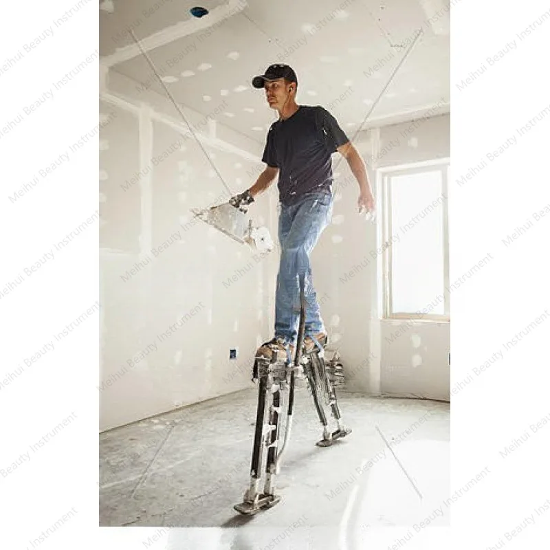 Factory Walking Workers Direct Sales Tripod Stilts Aluminum Alloy Woodworking Stilts Adjustment Decoration Mobile Props