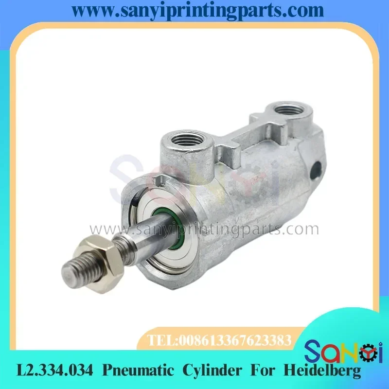 1 Piece L2.334.034 Heidelberg Pneumatic Cylinder For XL75 SX102 CX102 CD102 Printing Machine Parts