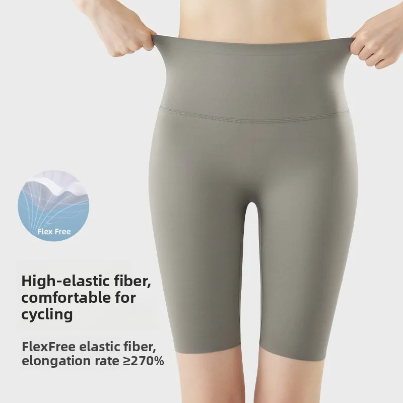 بنطلون يوجا للتنحيف للنساء، رقيق لفصل الصيف، خمسة أرباع الطول، مريح وقابل للتنفس، طبقة أساسية رياضية