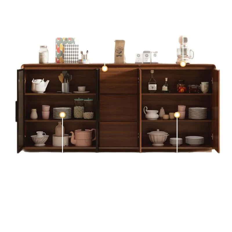 

Living room dining side cabinet against the wall integrated locker, dining side cabinet locker modern simple tea cabinet new