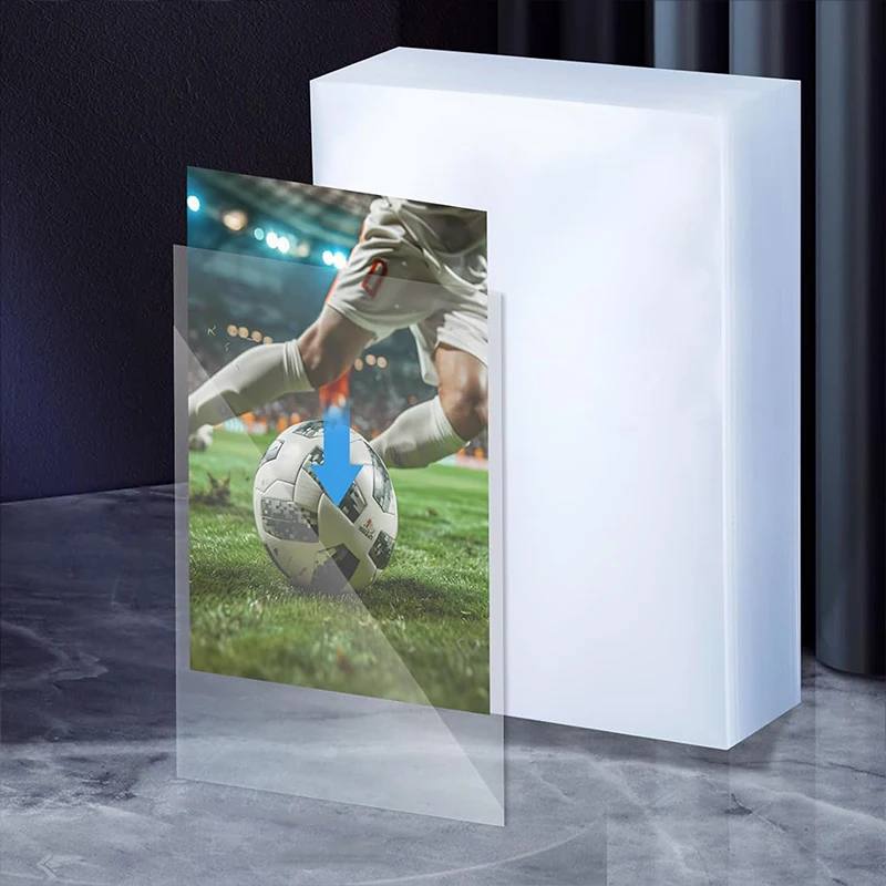 

1pack(100sheets) Transparent Playing Card Cover Clear Protector Sleeve Holder For Game Card Collection Photo Pouch Kit TMZ