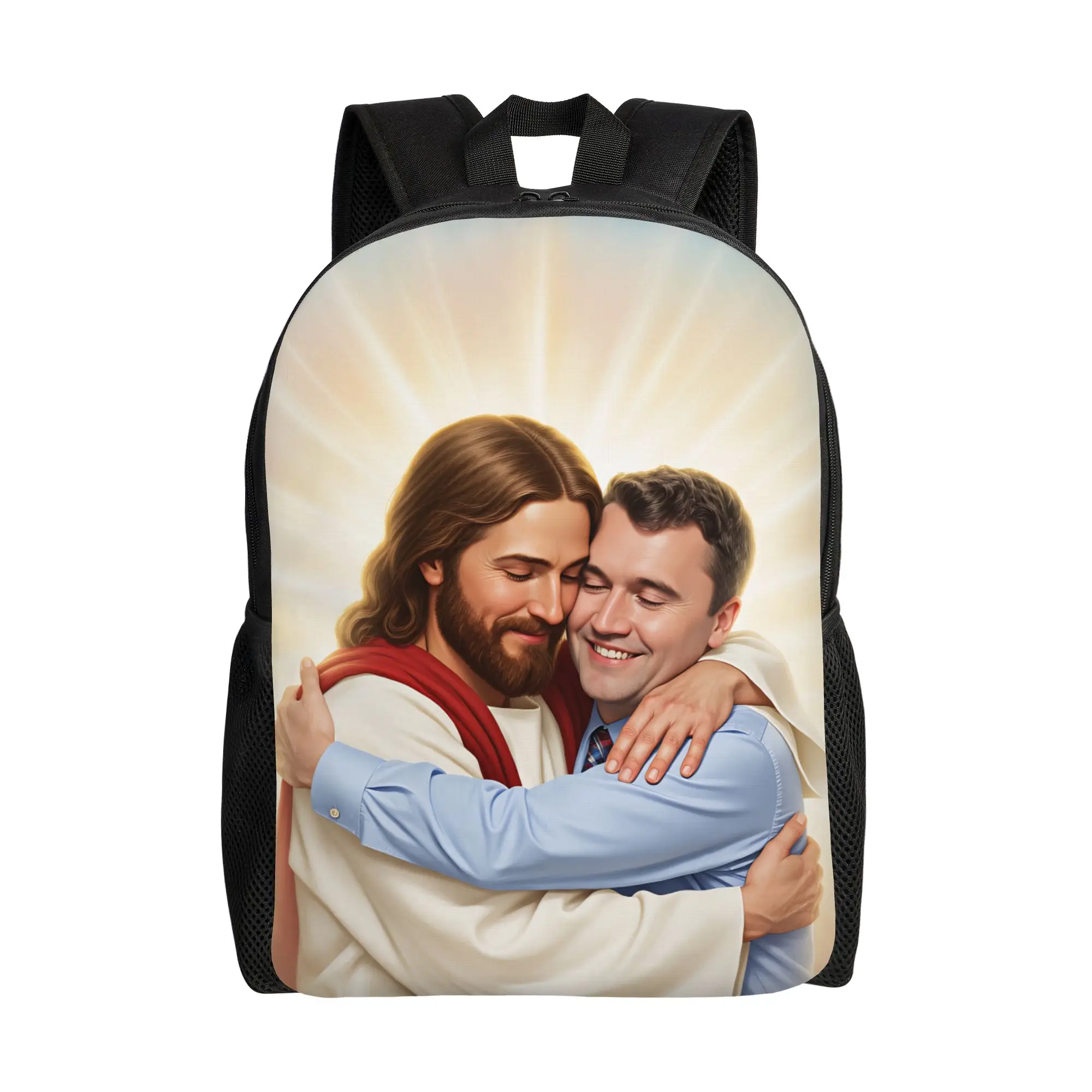 

Charlie Kirk Backpack Angelic Advocate Travel Backpacks Boy Streetwear High School Bags High Quality Breathable Rucksack