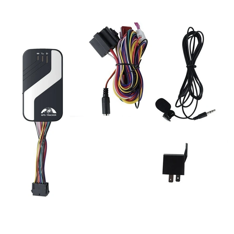 Monitor de voz para coche 4G LTE, dispositivo de seguimiento de vehículo, corte de combustible, alarma GPS, ACC, alarma de apertura de puerta (GPS403A)