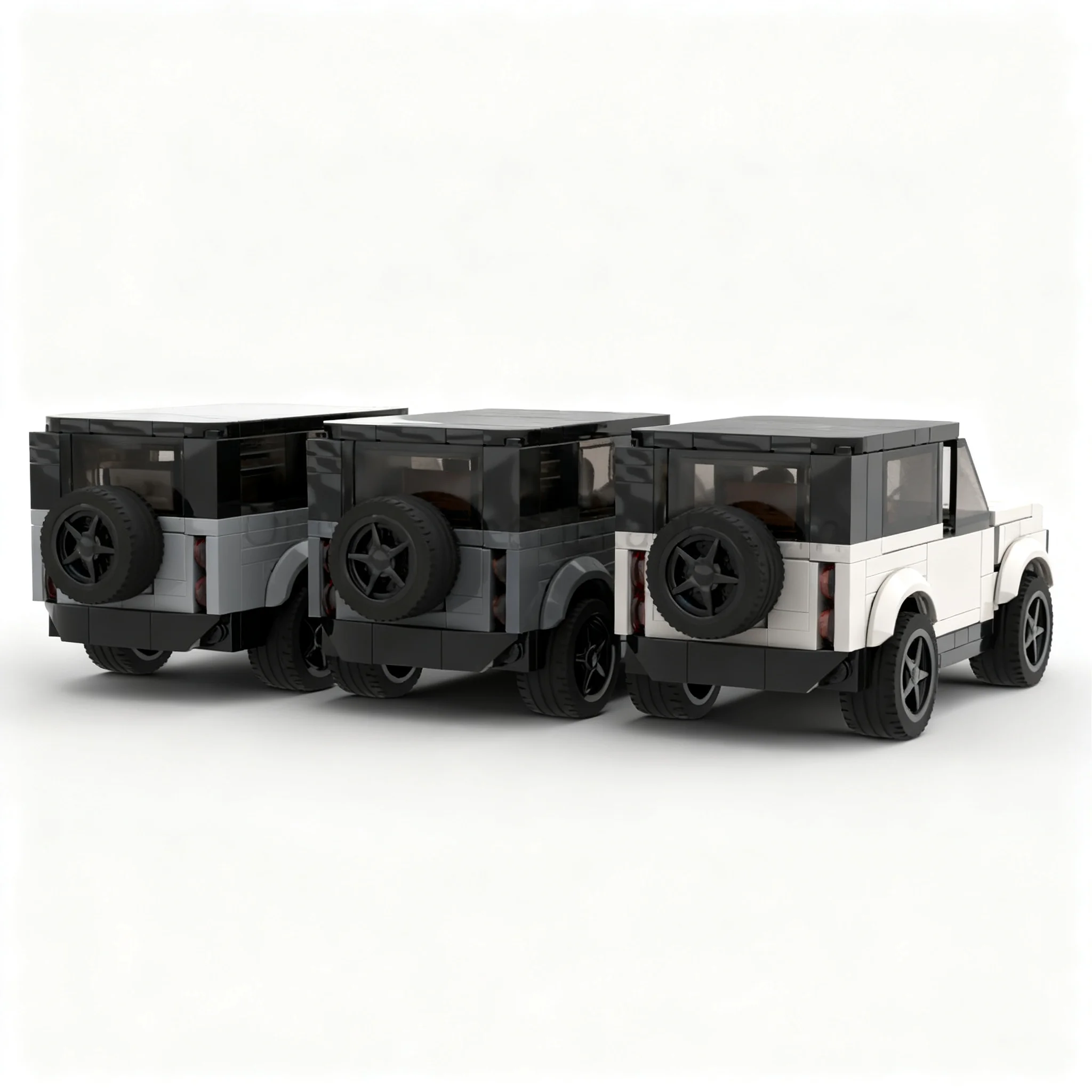 688pcs MOC Defender Bundle Cars Model Toys Building Blocks Construction Christmas Gifts Craft Birthday 3D Art Idea Assemble