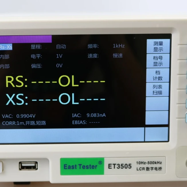 factory price ET35 series LCR digital bridge  High precision original parameter analyzer measuring instruments