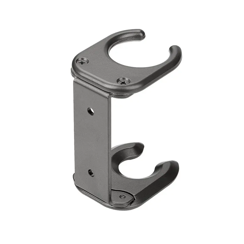 B03C-3X Hair Dryer Holder Wall Mount For Dyson HD18 Metal Hair Dryer Rack With Self Adhesive Installation Stand Grey