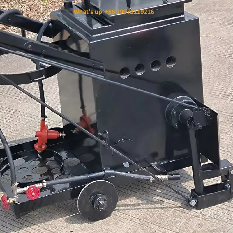 2026 37 Liter Hot Melt Kettle Small Heating Cart Designed for Asphalt Crack Heating in Road Repair and Maintenance