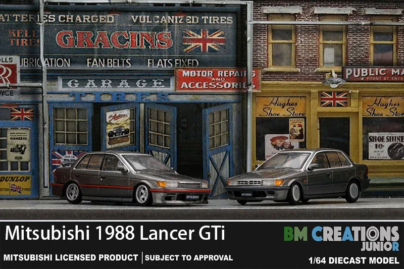 NEW 1/64  1988 Lancer GTi 3 inches Cars by BM Creations JUNIOR Diecast toys For Collection Gift