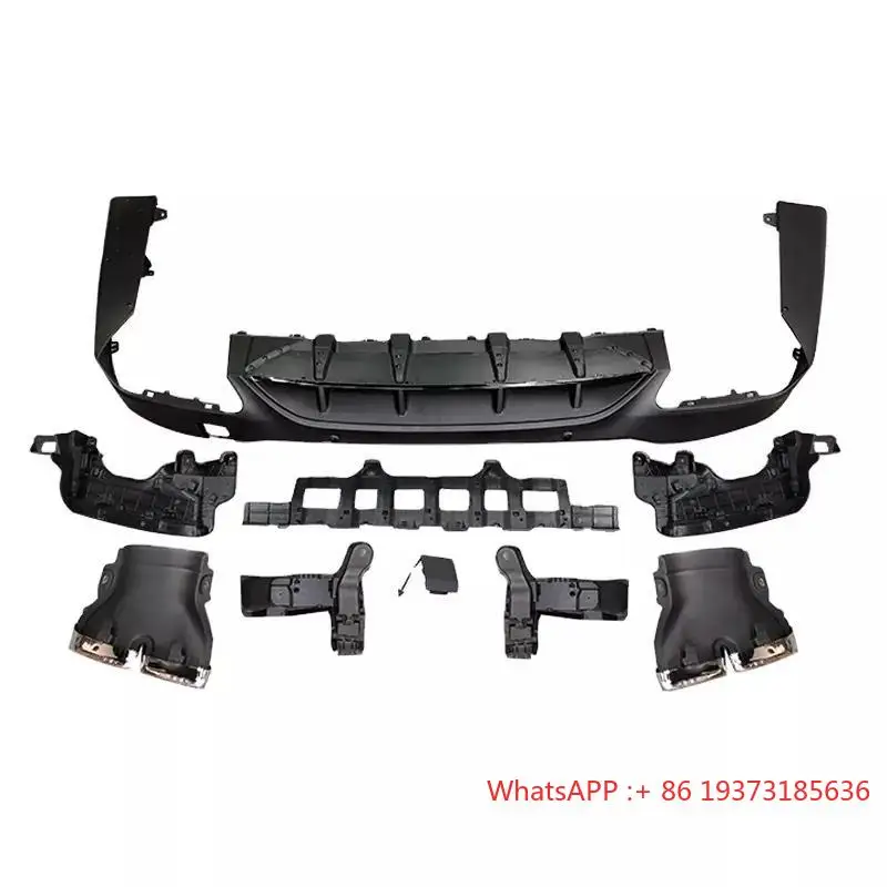 FOR Mercedes Benz GLC Coupe Rear Spoiler Diffuser Facelift GLC63 C253 GLC200 GLC250 GLC260 GLC300 6000k Color Temperature