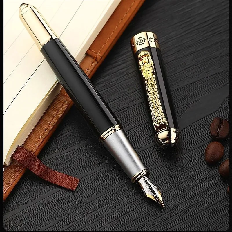 

Jinhao 1000 Fountain Pen Fine F/Bent 0.5mm/1.0mm Nib Ink Pen Art Student School Supplies Writing Smooth Calligraphy Stationery