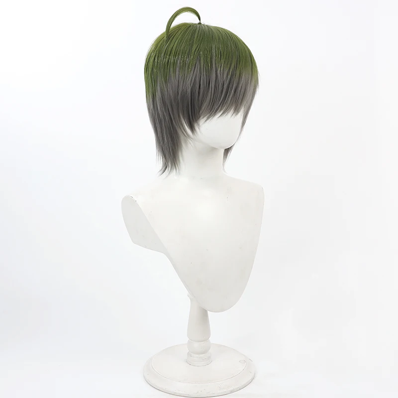 Touken Ranbu Online Kuwana Gou Cos peluca de Cosplay accesorios de fiesta de Carnaval de Halloween pelo sintético fibra resistente al calor + gorro de peluca