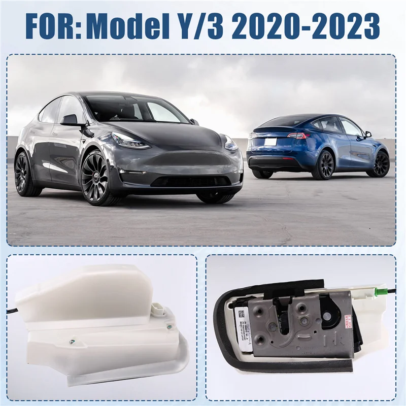 مشغل قفل الباب الأمامي للسيارة لطراز تسلا Y/3 2020-2023-A02G