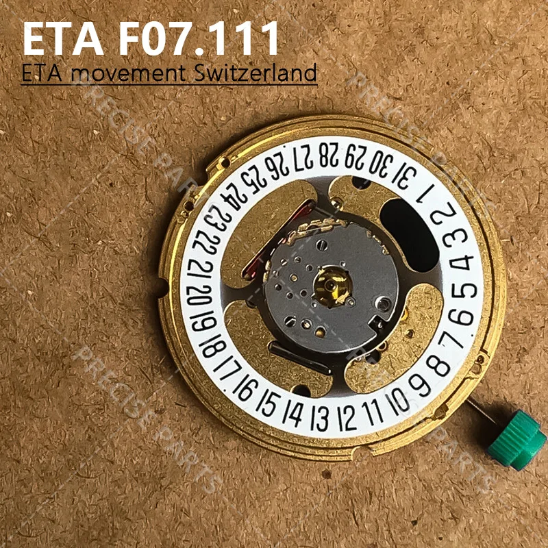 F07111 Mechanical Quartz Watch Movement Quartz Movement ETA F07.111 Three-Character With Calendar Disk High-Precision