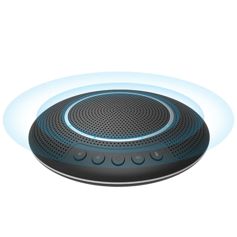 2026 Home Office Business Meeting Mics Usb Desktop Computer Speaker With Microphone Portable Conference Speakerphone