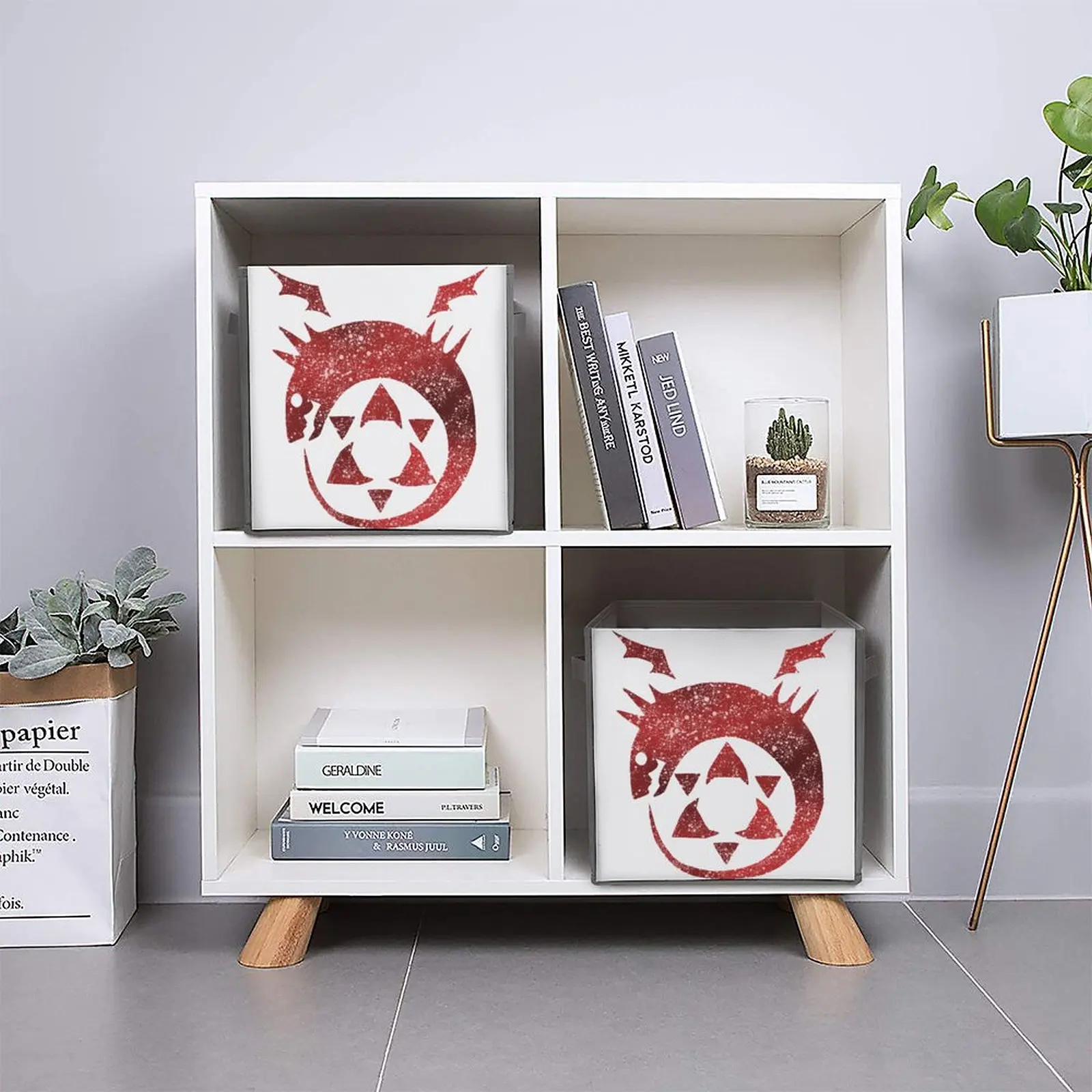 Storage Tank Galaxy Ouroboros For Sale Organizer Division Novelty Folding Storage Box Handle on Both Sides Can Be Folded Storage image 6