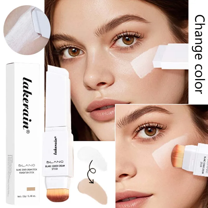 Base correctora blanca que cambia de Color, Base de maquillaje coreana Blanca, Base Natural, Corrector de Color facial de alta cobertura