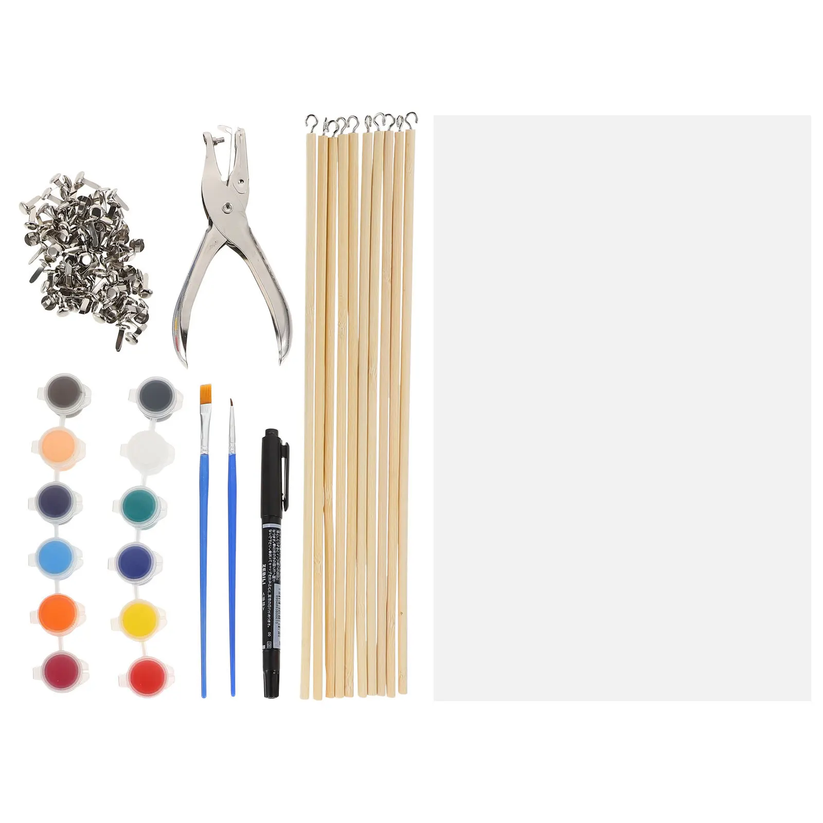 1 conjunto de kit de sombra diy, ferramentas e suprimentos completos para adereços de teatro caseiro, projeto de artesanato familiar divertido para crianças