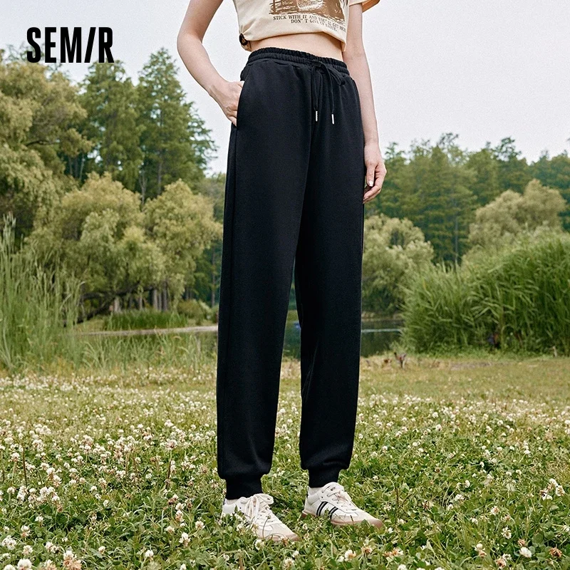 Semir Casual Pants Women Simple Fashion Jogging Trousers 2023 Autumn New Sweatpants