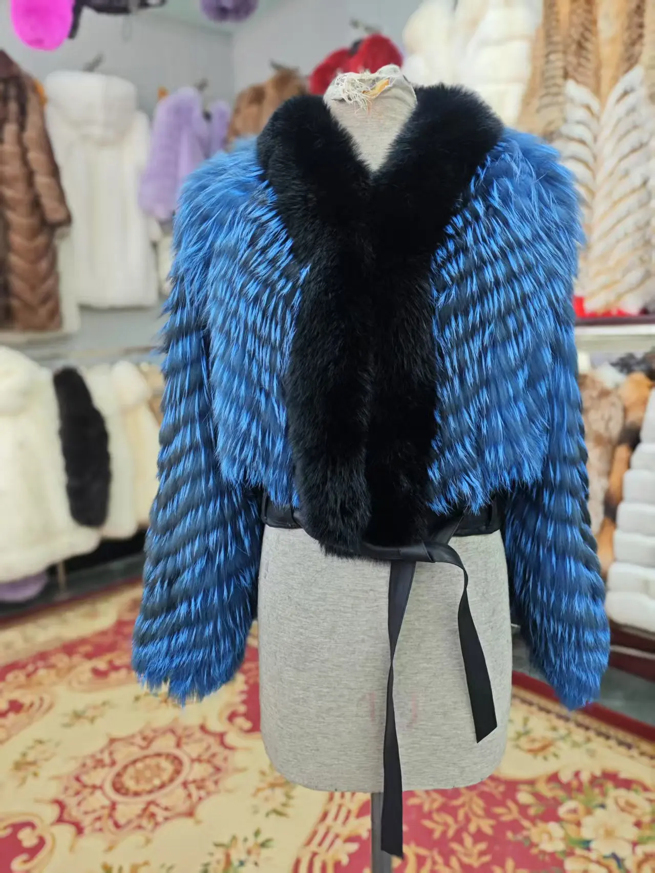 고품질 정품 여우털 의류 가을 겨울 패션 최신 천연 여우털 재킷 짧은 리얼 여우털 코트 인기 판매