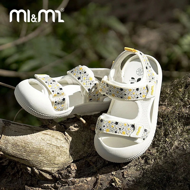 

M1&M2 Summer Soft Sole Anti-Kick Cartoon Unisex Toddler Kids Breathable Anti-slip Sports Casual Sandals Footwear for Boys Girls