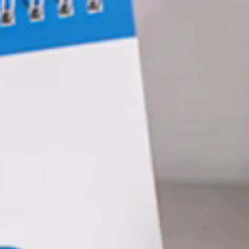 

2026 Calendar Simple Book Monthly Daily Planner Scheduler Time Management Home Office Desktop Decoration Standing Calendar