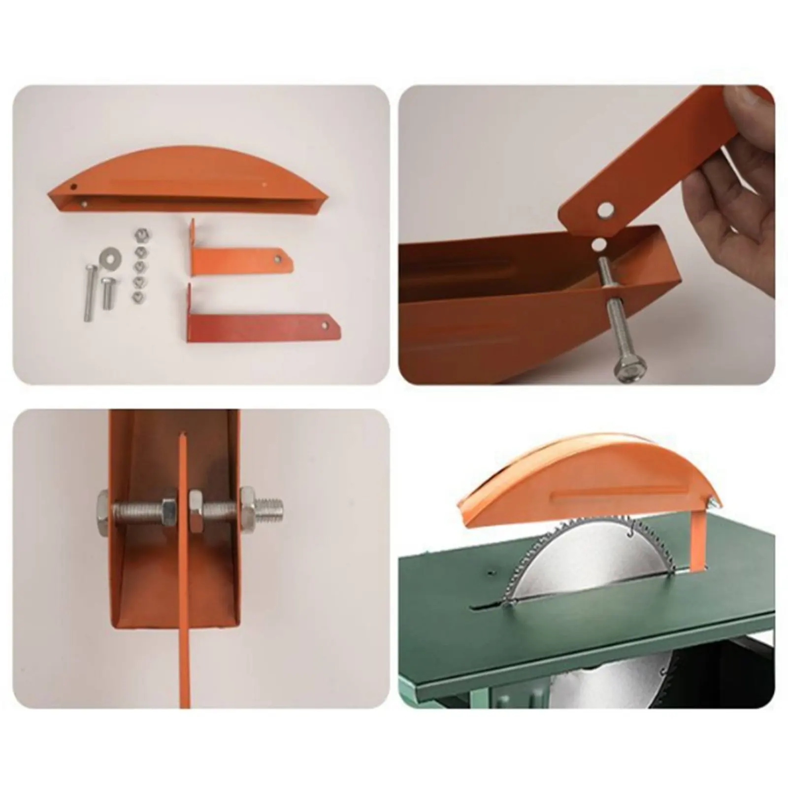 Table Cutting Blade Guard Long-Lasting Table Cutting Blade Cover Power Tool Accessory Easy to Install Dustproof for Woodworkers