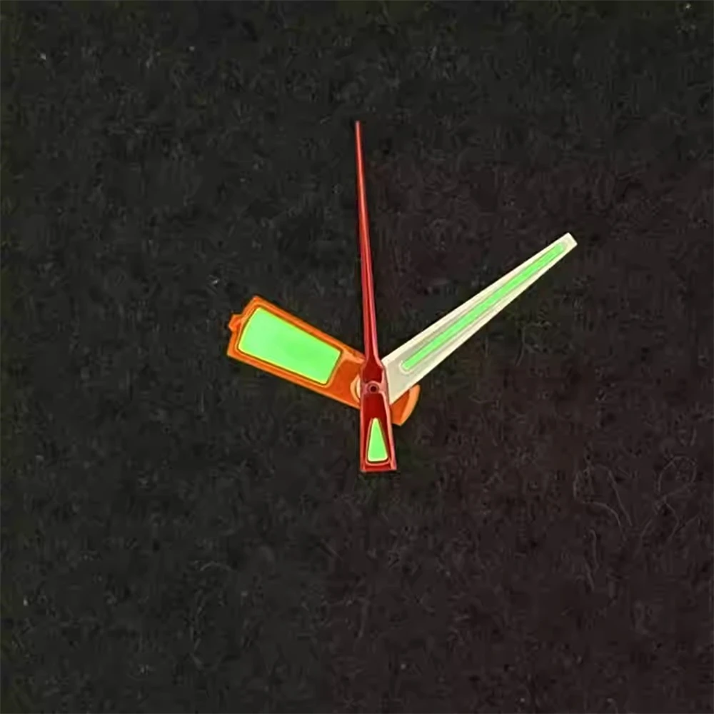 

Светящиеся зеленые стрелки для часов с механизмом NH35 / NH36 / 4R36 / 7S, аксессуары для часов