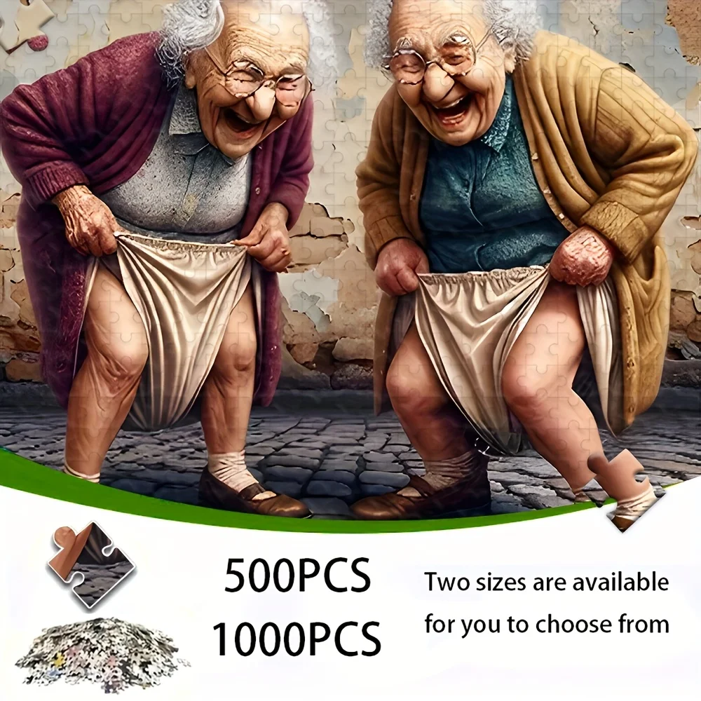 ปริศนาสำหรับผู้ใหญ่ 500/1000 ชิ้น |   เกมครอบครัวที่สนุกสนานและคลายเครียดคุณภาพสูง เหมาะสำหรับวันเกิด คริสต์มาส ฮาโลวีน และเป็นของขวัญ