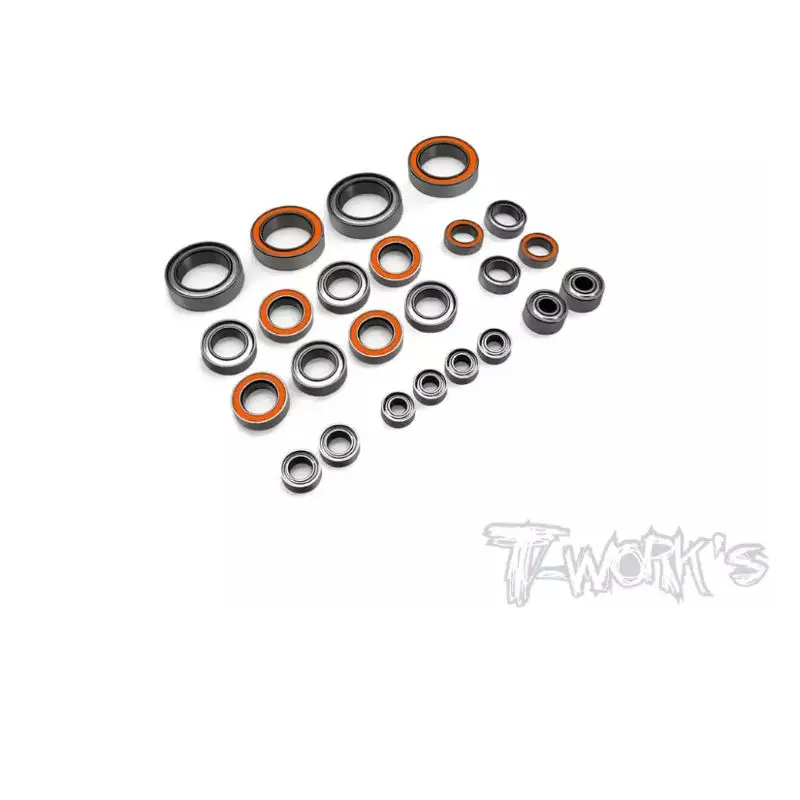 

Original T works BBS-X4 Precision Ball Bearing Set ( For Xray X4 ) 24pcs Professional Rc part