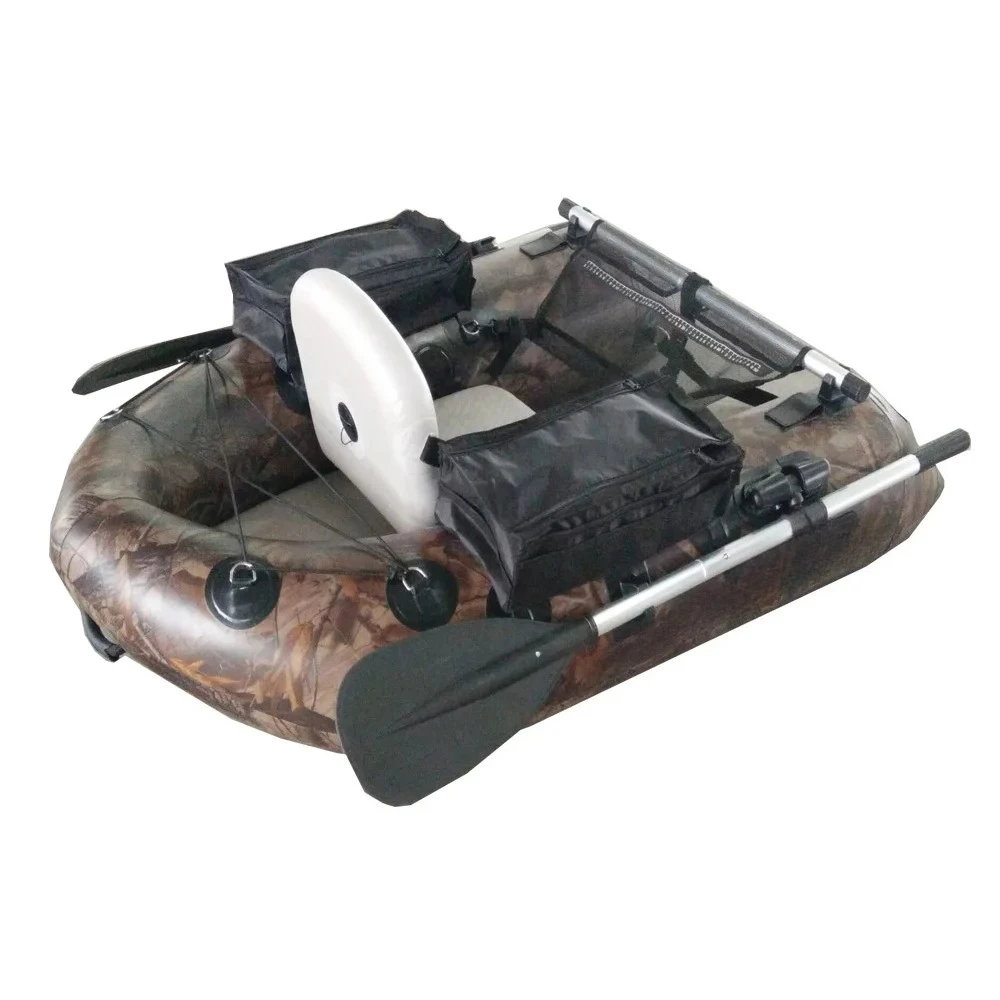 

Pvc Single Inflatable Belly Boat Sea Lake River 1 Person Inflatable Fishing Boat Lure Dinghy Rowing Boat Fishing Vessel