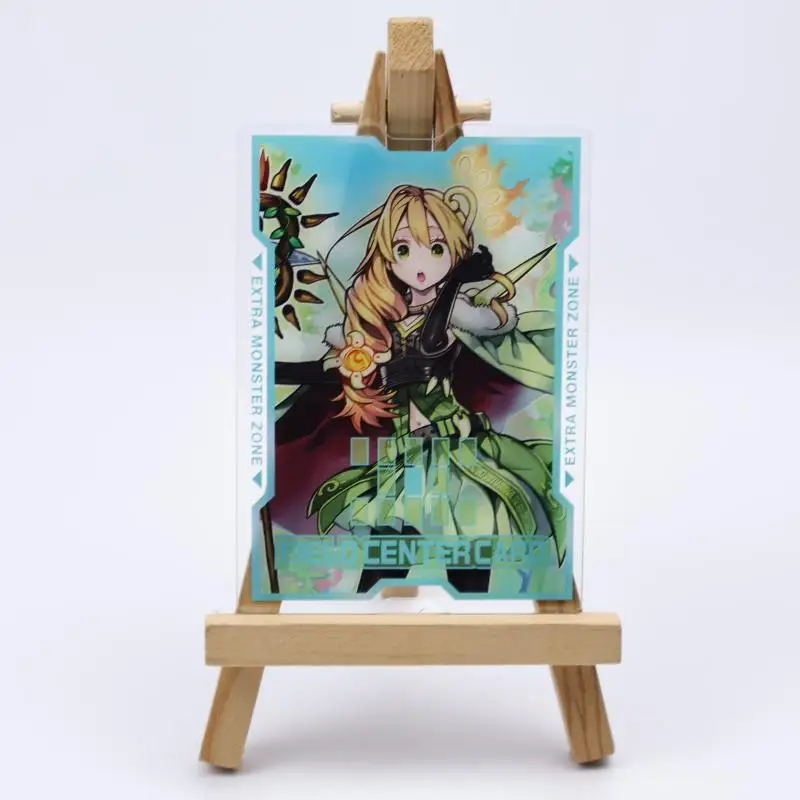 Yu-Gi-Oh etui na karty Ritual Beast Ulti-Reirautari Tamer Lara Diy skórzana zabawka figurka Anime kolekcja gier pudełko do przechowywania