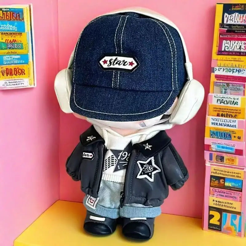 40cm Cotton Doll Dress Sitting Position 20 Doll Cute Casual Set