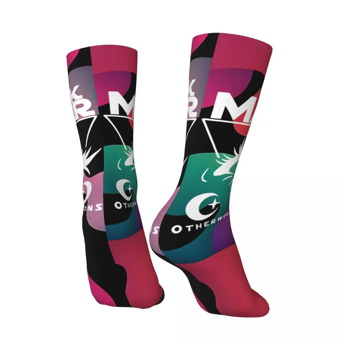 Vintage Dark Matter Studio Official Logo Men's compression Socks Unisex Pearl Jam Harajuku Seamless Printed Novelty Crew Sock