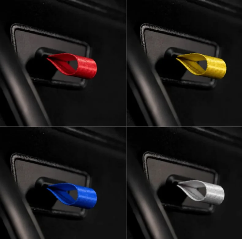 RS-Style Interior Door Pull Conversion Kit All 5 Strap Colours For VW Golf Jetta Mk2