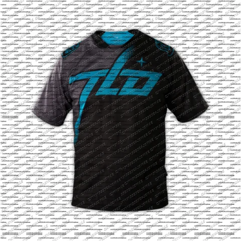 Summer New TLD Motorcycle Oversized Breathable Quick Drying Short Sleeved T-Shirt For Men And Women Racing Short Sleeved Shirt