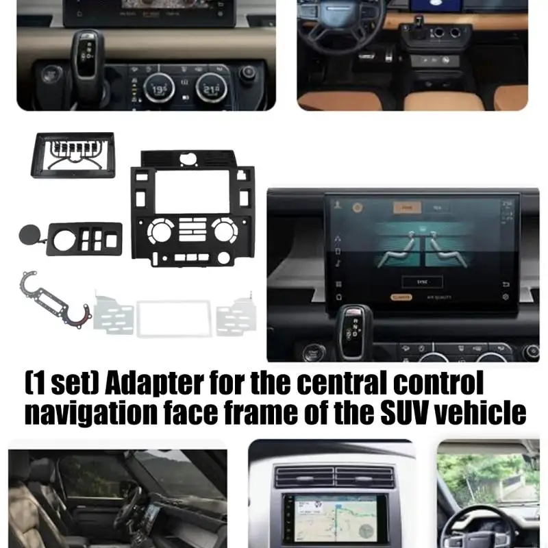Prosta instalacja panelu radia samochodowego dla pojazdów z lat 2007-2016 konstrukcja z tworzywa sztucznego 7 i 9-calowe zestawy