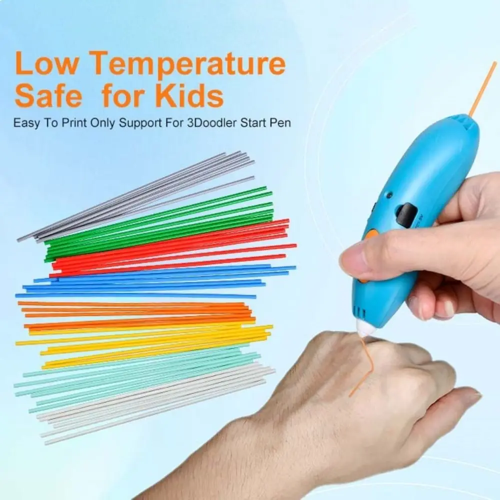 

Низкотемпературная ручка для 3D-печати, нить, материал PCL, ручка для рисования, 3D-ручка, замена стержня, расходные материалы 2,5 мм, сменный блок для 3D-печати