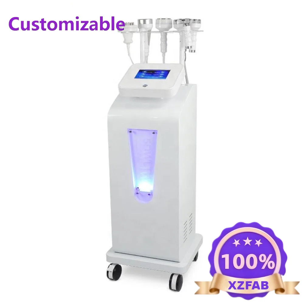 Factory Direct 2026 5D 120K Cavitation Vaccum Beauty Machine 6 in 1 WL-12 Body Shaping Massage Equipment Face Lifting Cellulite