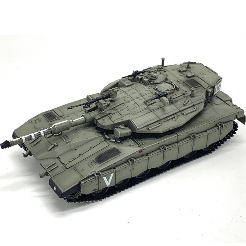 

ARTISAN 1:72 Scale Diecast Alloy Israel Merkava 3D Tank Model Militarized Combat Track Type Classics Adult Gifts Toys Display