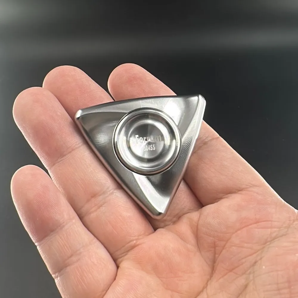 Ele EDC Element Fidget Spinner Metal Three-Bladed Fidgeting Spinners Portable Office Desk Accessories Anti-stress Toys
