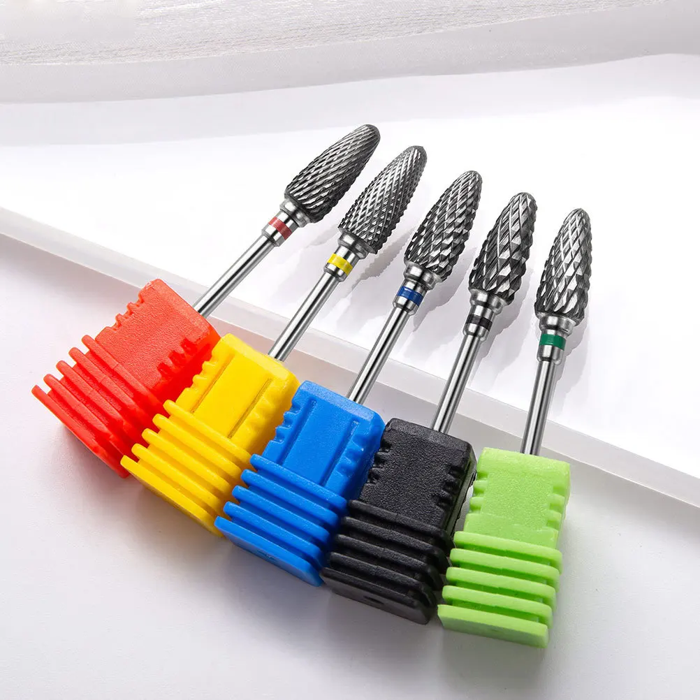 رؤوس طحن الأظافر متعددة الوظائف المعدنية مانيكير الرملي بت لإزالة البولندية مجموعة لقمة مثقاب متينة الأظافر مسمار الفن #1