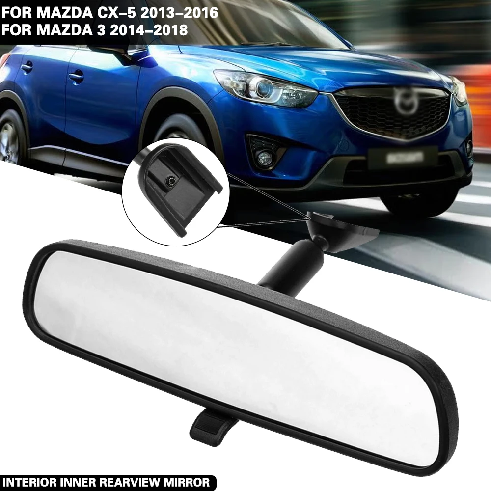 KD53-69-220B Front Interior Rearview Mirror for Mazda 3 2014-2018 CX-5 2013-2016 CX5 Car Rear View Mirror Replacement Accessory