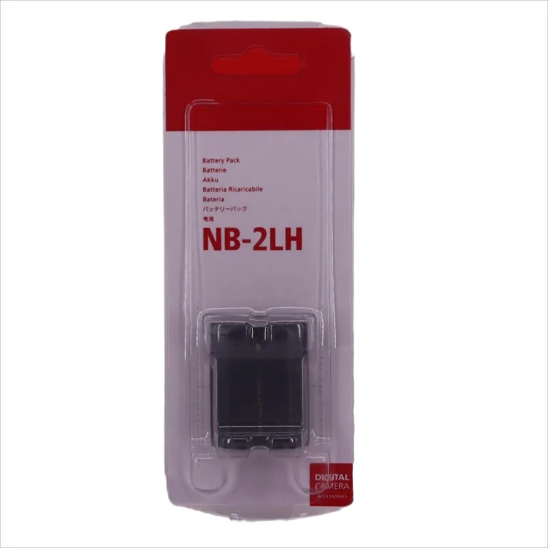 Batteria sostitutiva NB-2LH 720mAh completamente decodificata per fotocamera digitale Canon PowerShot G7 G6 G5 S70 S60 S50 S30 A460 A470 A480