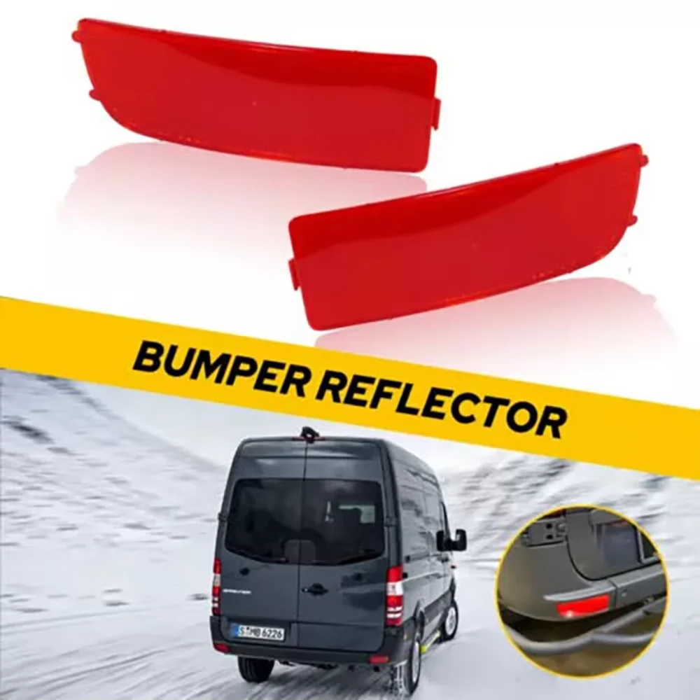 2 réflecteurs de pare-chocs arrière, feux de freinage gauche-droite, feux arrière pour Mercedes Benz Sprinter 9068260040