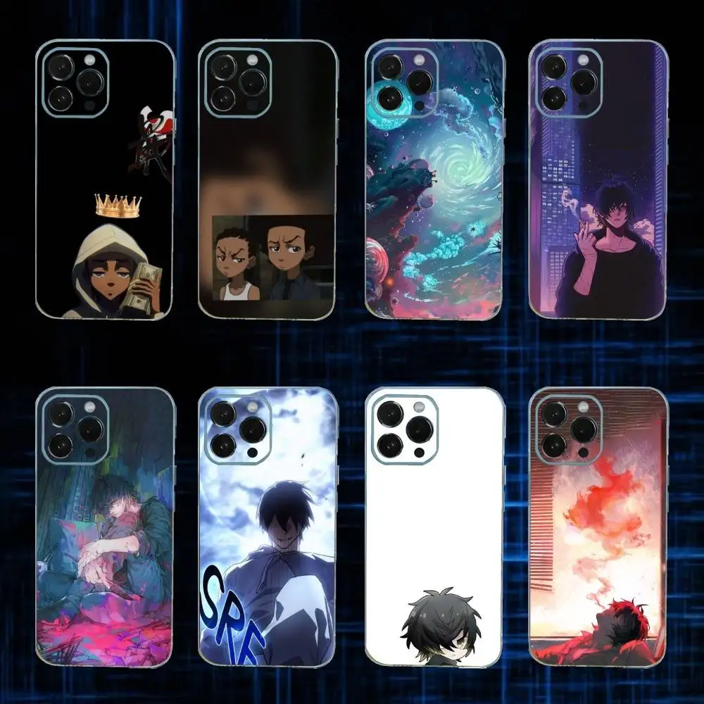 

T-Towa Slow D-Damage Phone Case For iPhone17,16,15,14,13,12,11 Plus,Pro Max Soft Transparent Cover