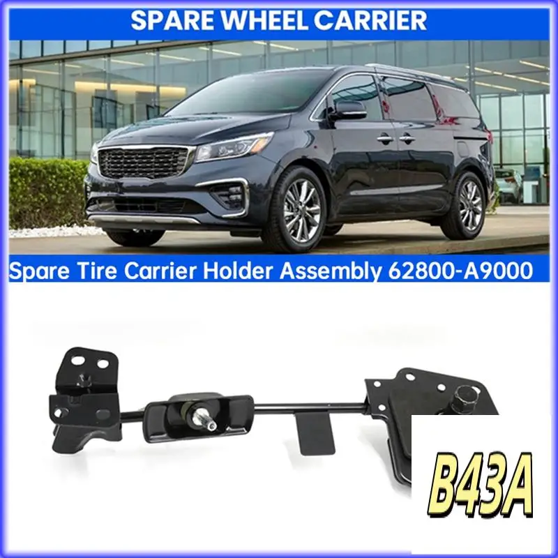 

Sp-Car Spare Tire Carrier Holder Assembly 62800-A9000 For Kia Carnival 2014-2020 Spare Wheel Carrier Hoist Winch Holder