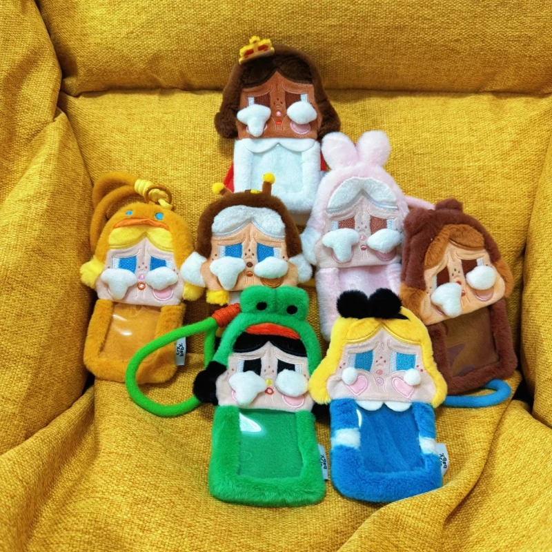 

Коллекционная фигурка Popmart Blind Box Crybaby Crying Again Series Plus с держателем для карт, милый сувенир, украшение для дома, настольный декор, брелок для сумки, подарок